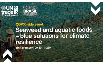 COP30 side event: Seaweed and aquatic foods – blue solutions for climate resilience